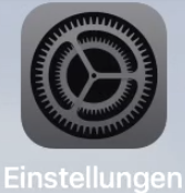 Öffnen Sie die "Einstellungen"